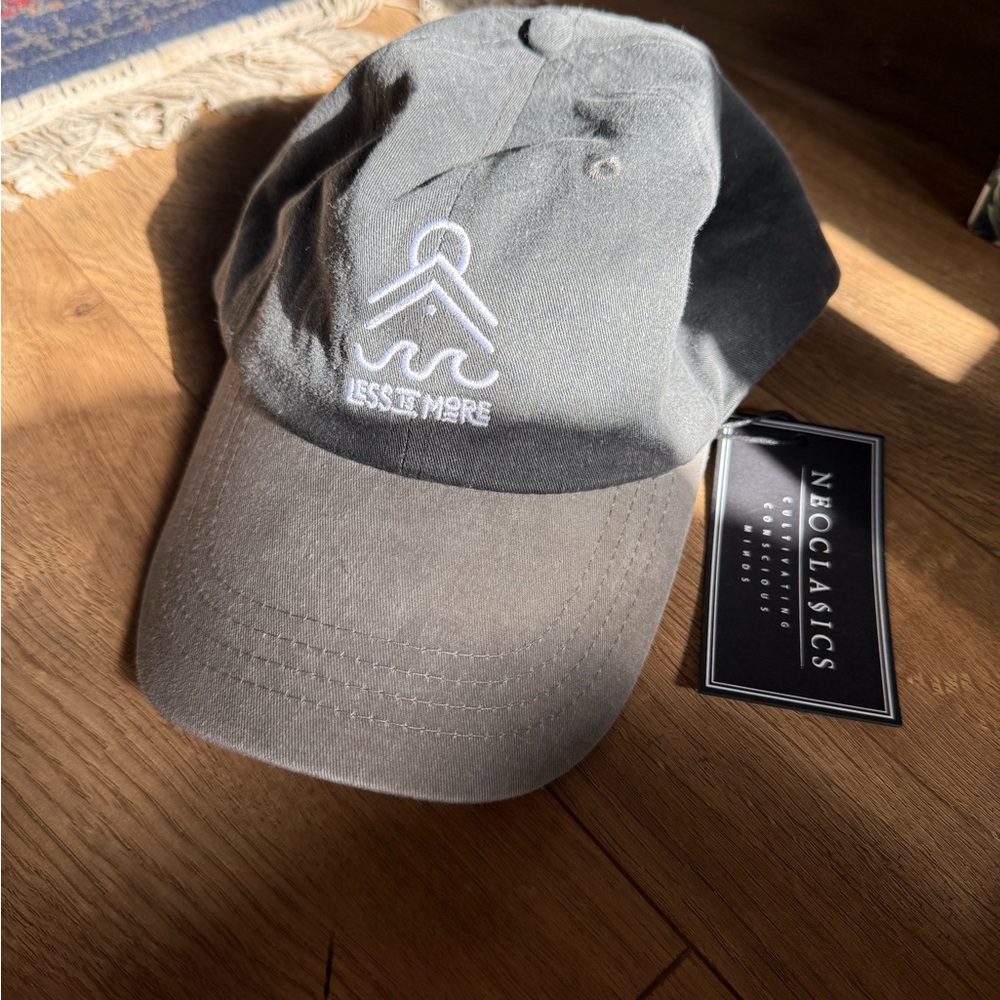 Neoclassics Gray Baseball Hat with Embroidered Logo - NEW (unused)